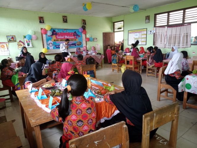 
 Lestarikan Makanan Indonesia, SDN 1 Panca Mulya Gelar Festival Makanan