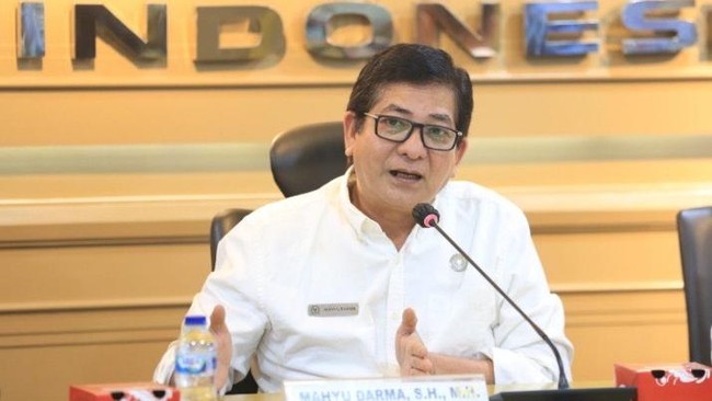 Kepala Biro Protokol Humas dan Media Setjen DPD RI, Mahyu Darma