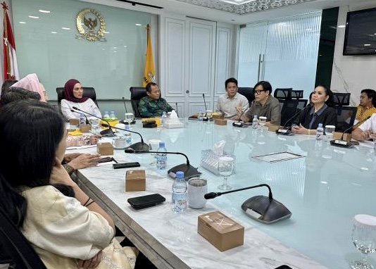 Audiensi Vibrasi Suara Indonesia ke Fraksi Partai Golkar, pada Senin (03/11)