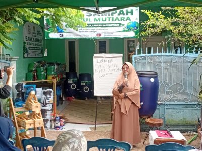 Tim Sosialisasi Dinas Lingkungan Hidup (DLH) Kota Bogor, Novi Eka Mulya,
