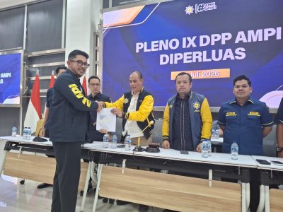 Rapat Pleno DPP AMPI Tetapkan Mafa Uswanas sebagai Plt Ketua Umum, Rekomendasikan Pemecatan Jerry Sambuaga
