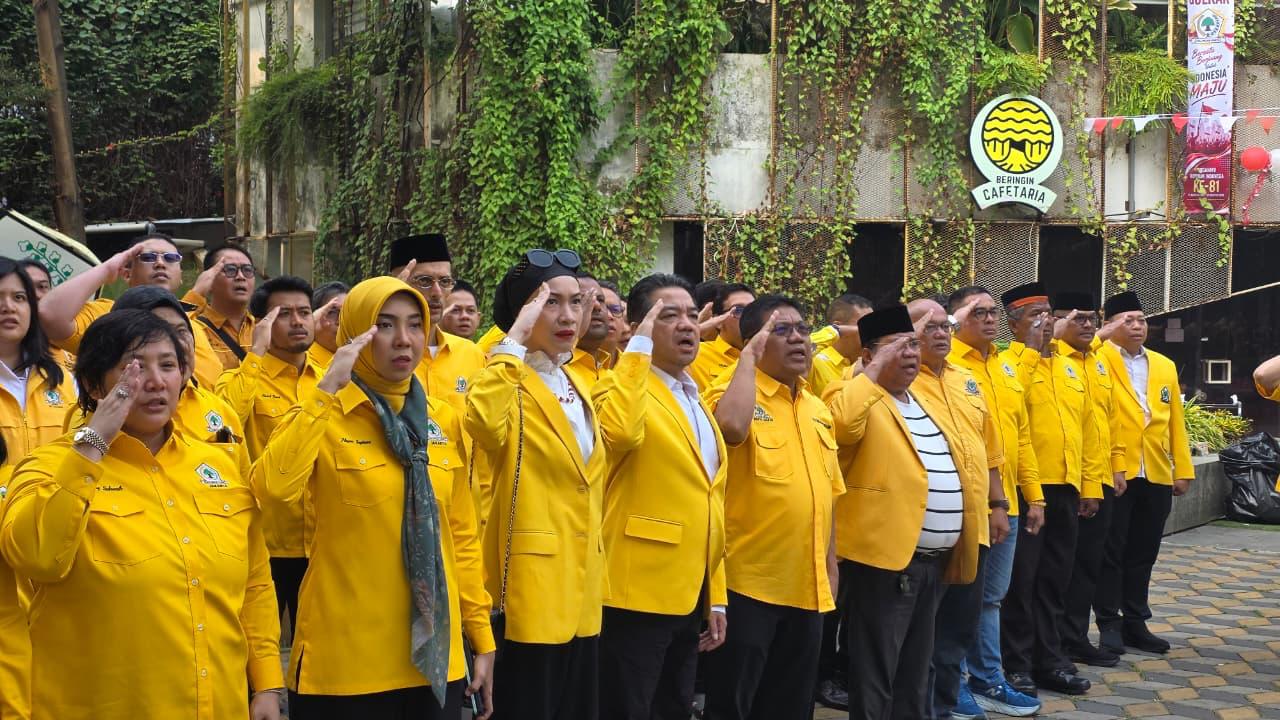 Upacara Bendera DPD I Partai Golkar DKI Jakarta