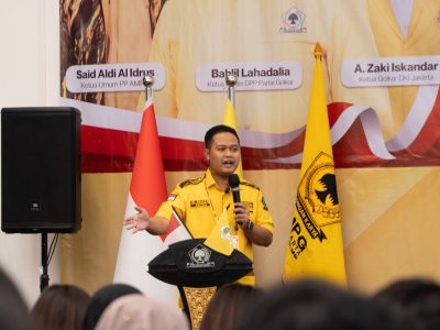 Ketua PD AMPG DKI Jakarta, M Fauzan Irvan